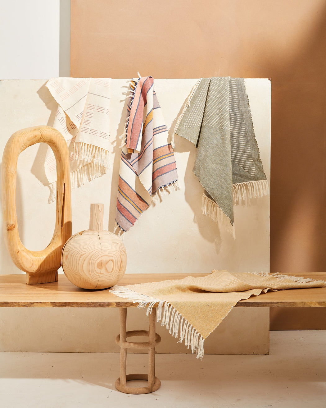 Triangle Towel in Yarrow