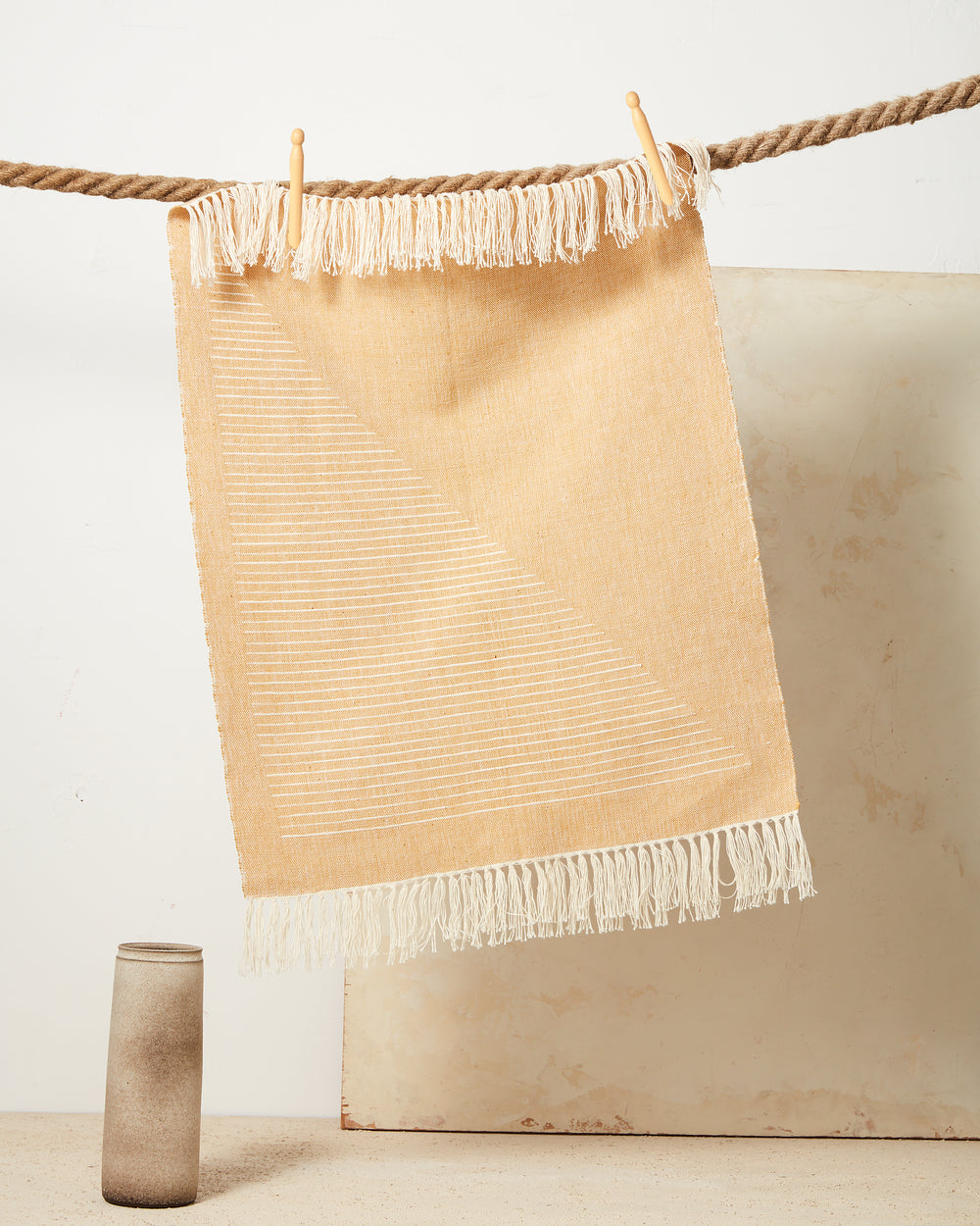 Triangle Towel in Yarrow