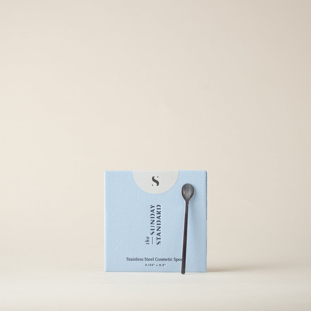 Stainless Steel Cosmetic Spoon