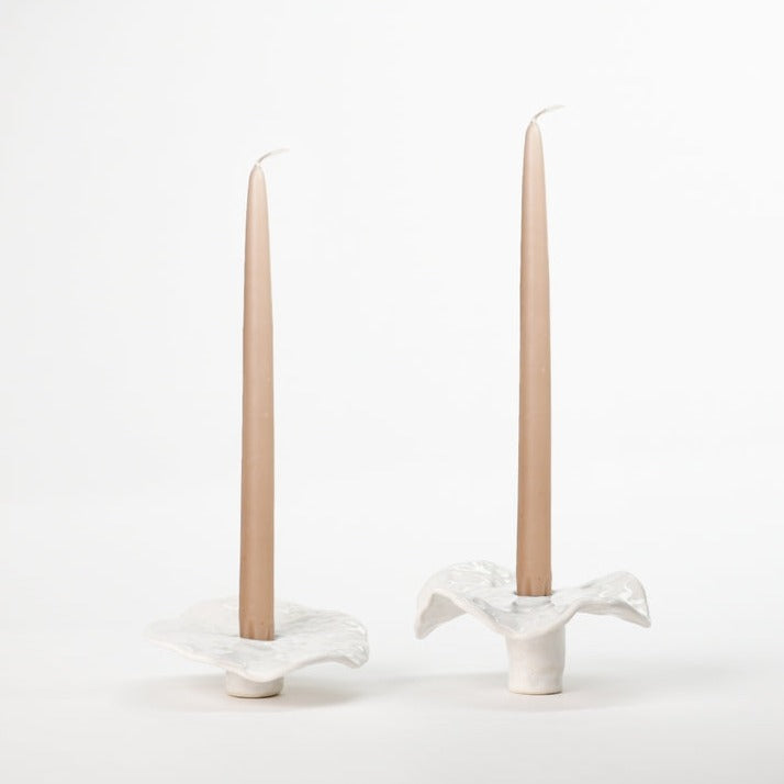 Organic Candlestick Holders