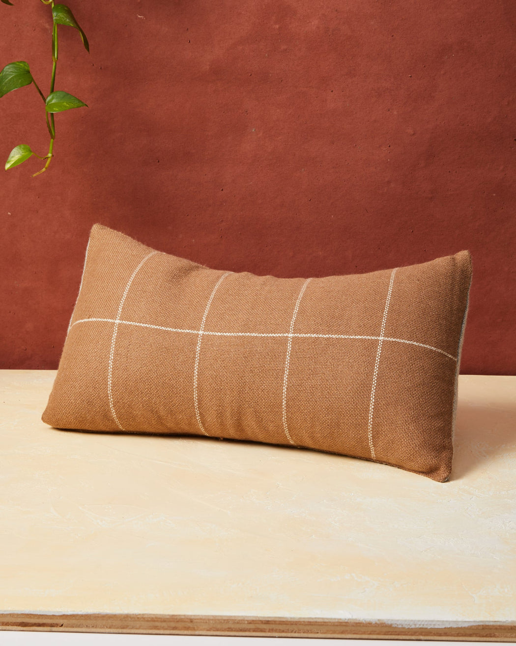 Anni Lumbar Pillow in Cedar