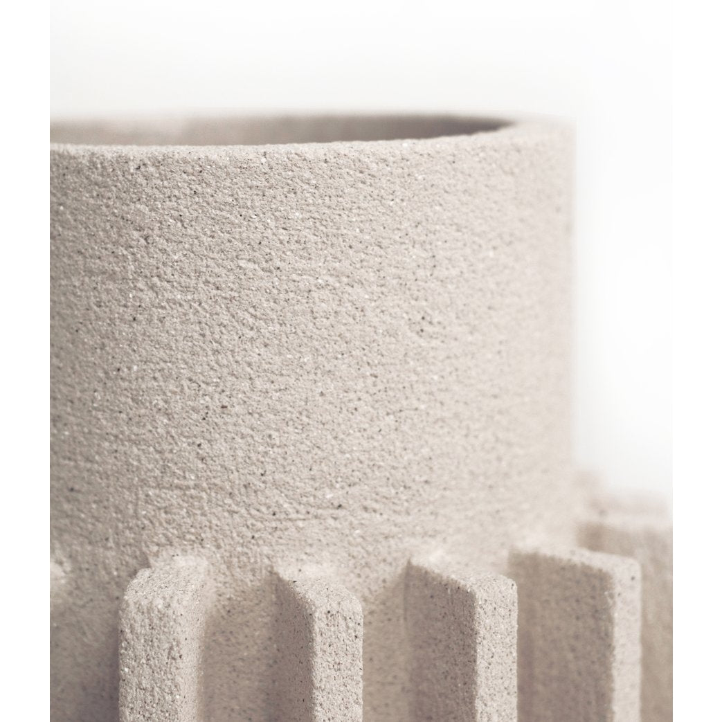 Vase Mille-Pattes in Blanc