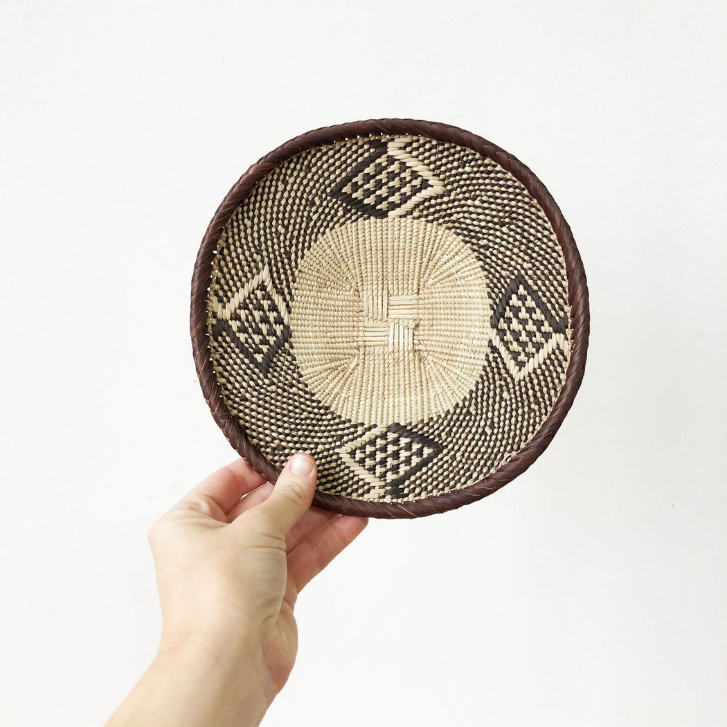 Binga Baskets in Brown & Beige