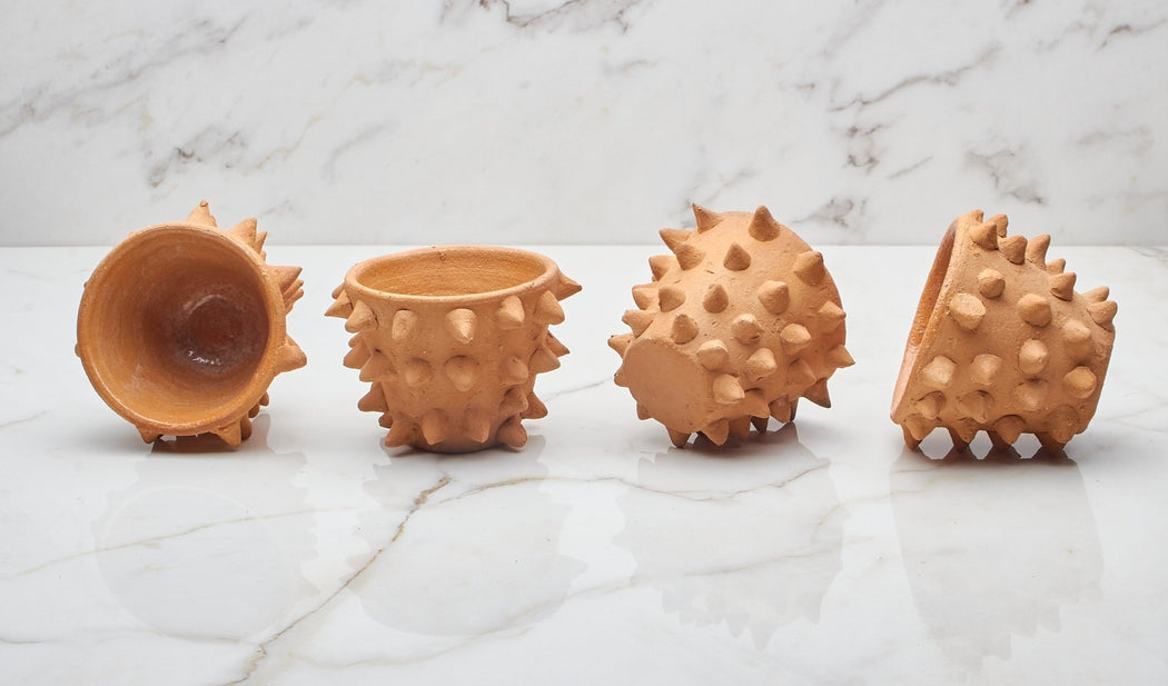 Spiked Terracotta Copita
