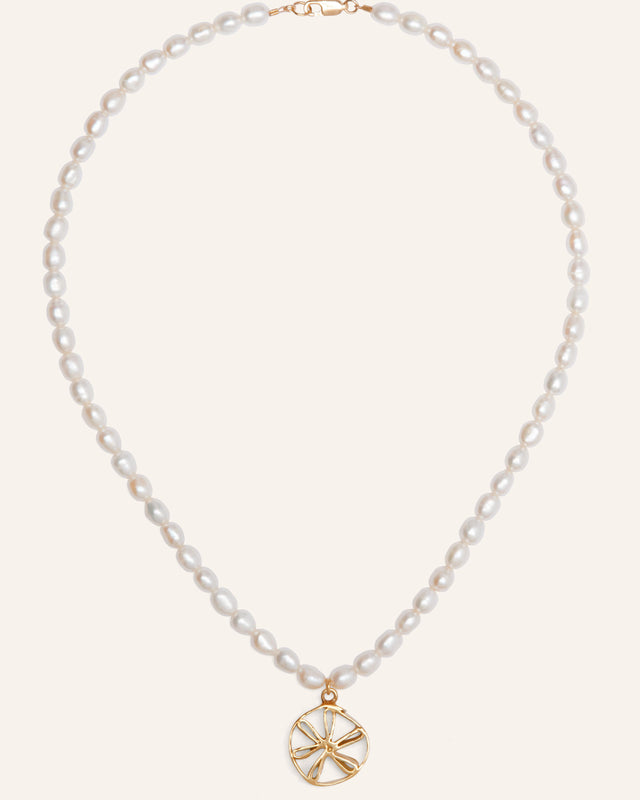 Pearl Citrus Choker