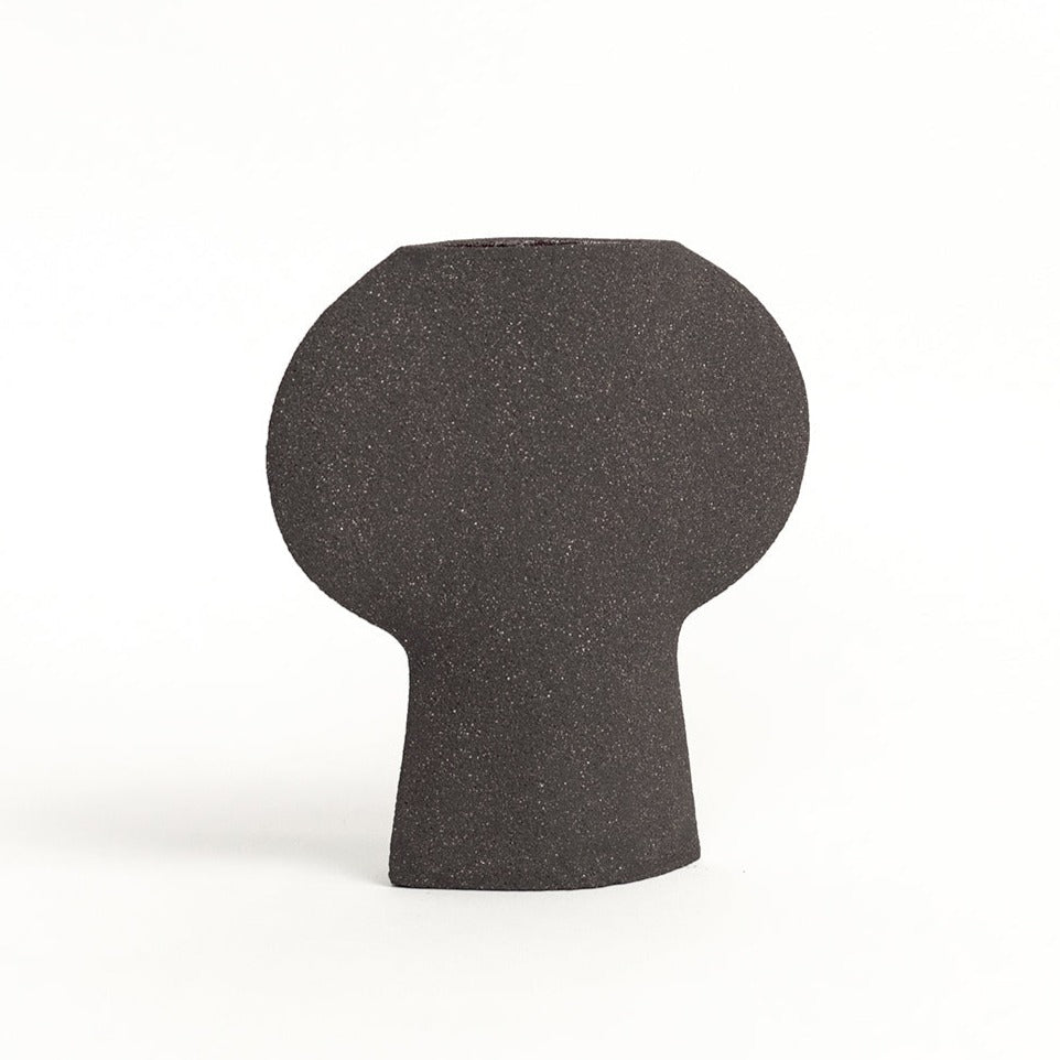 Clover Vase in Noir