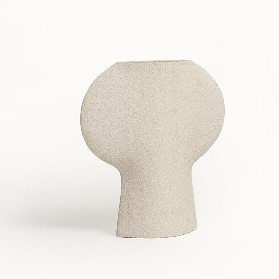 Clover Vase in Blanc