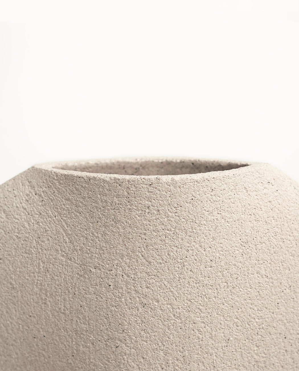 Clover Vase in Blanc