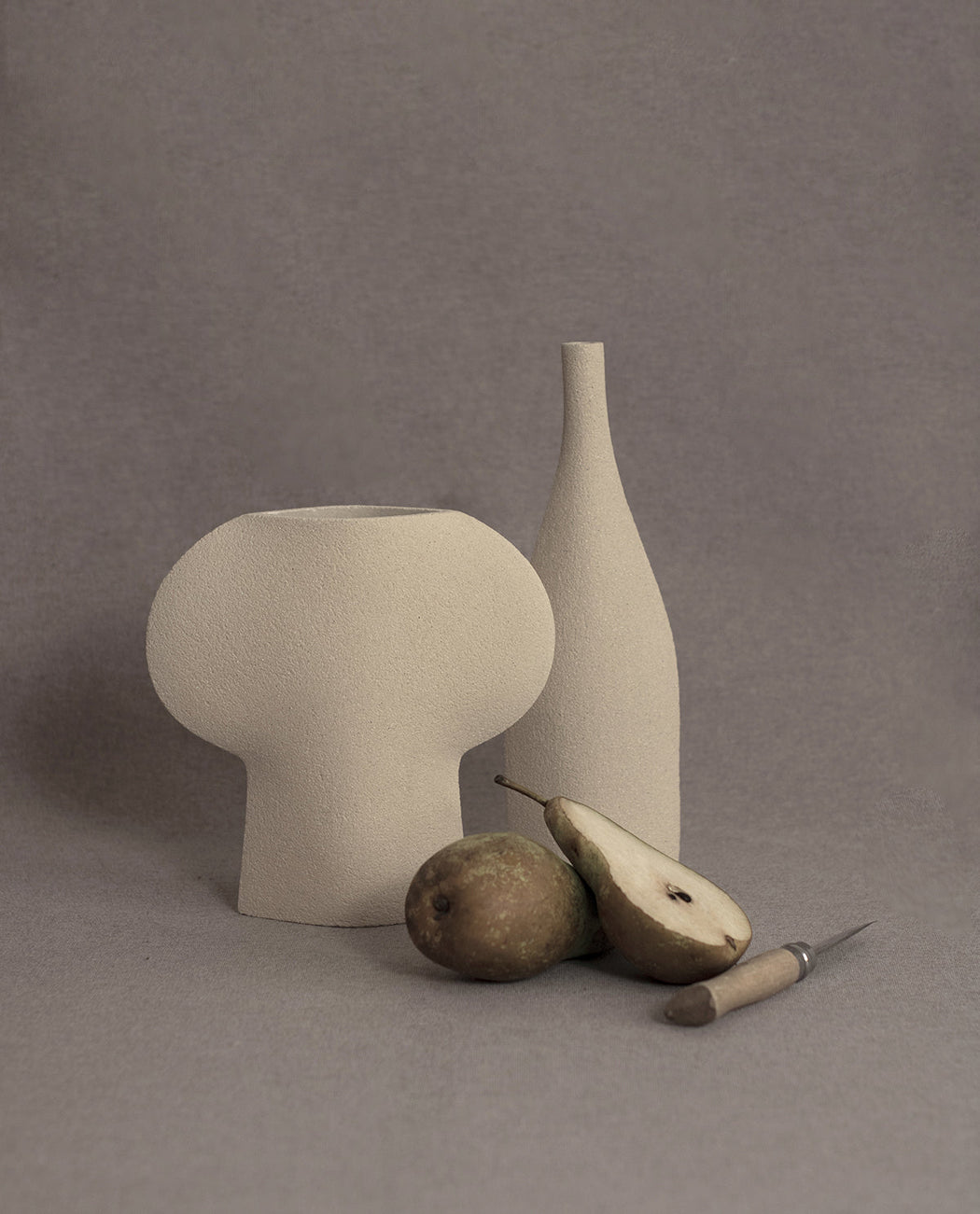 Clover Vase in Blanc
