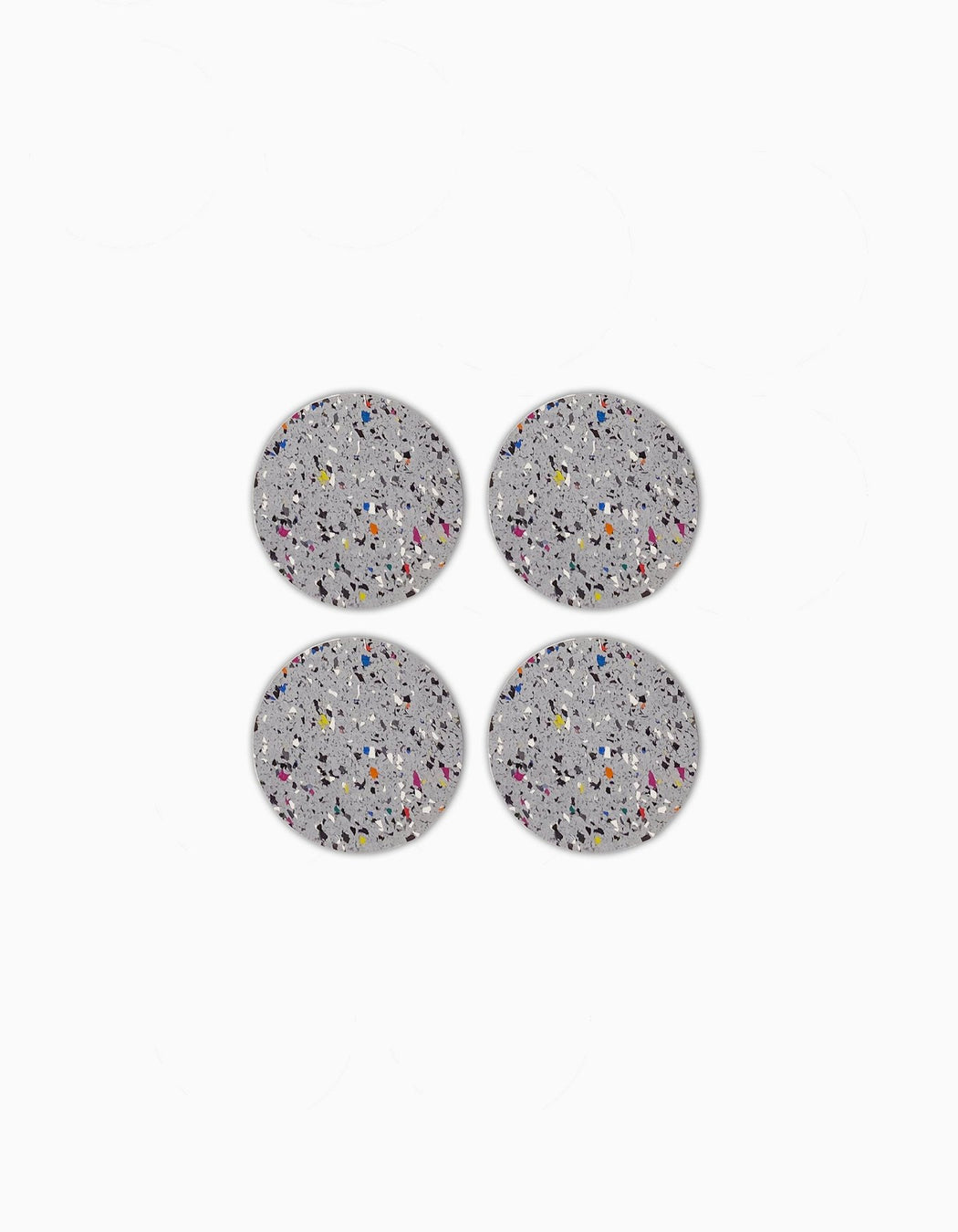 Cosmos Coasters in Grey Terrazzo