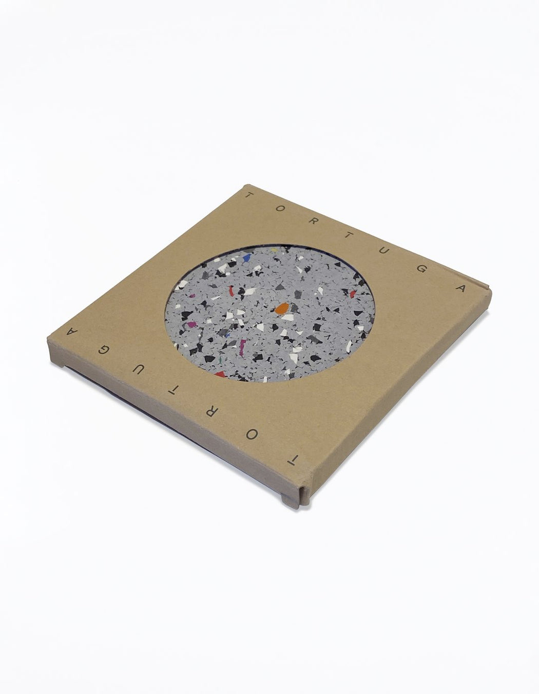 Cosmos Coasters in Grey Terrazzo