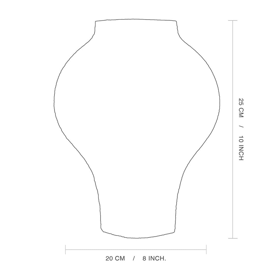 Dal Vase “Negative Circles”