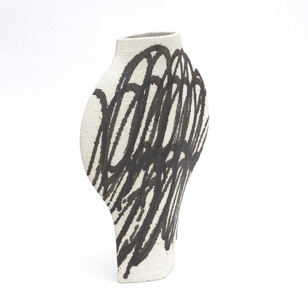Dal Vase “Black Circles”