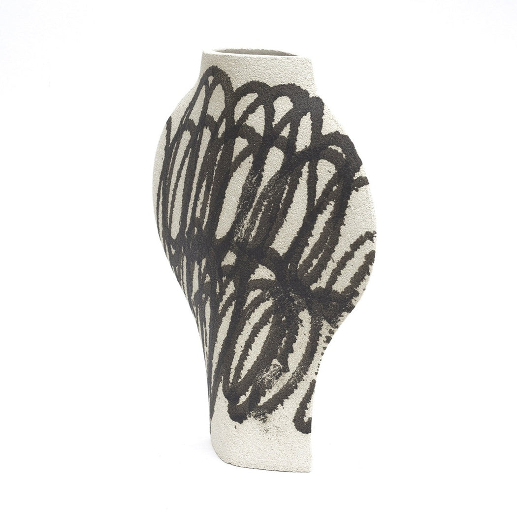 Dal Vase “Black Circles”