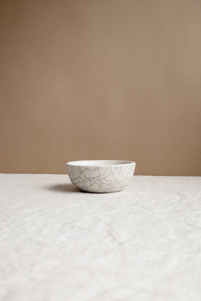 Sauce Bowl in Crackle