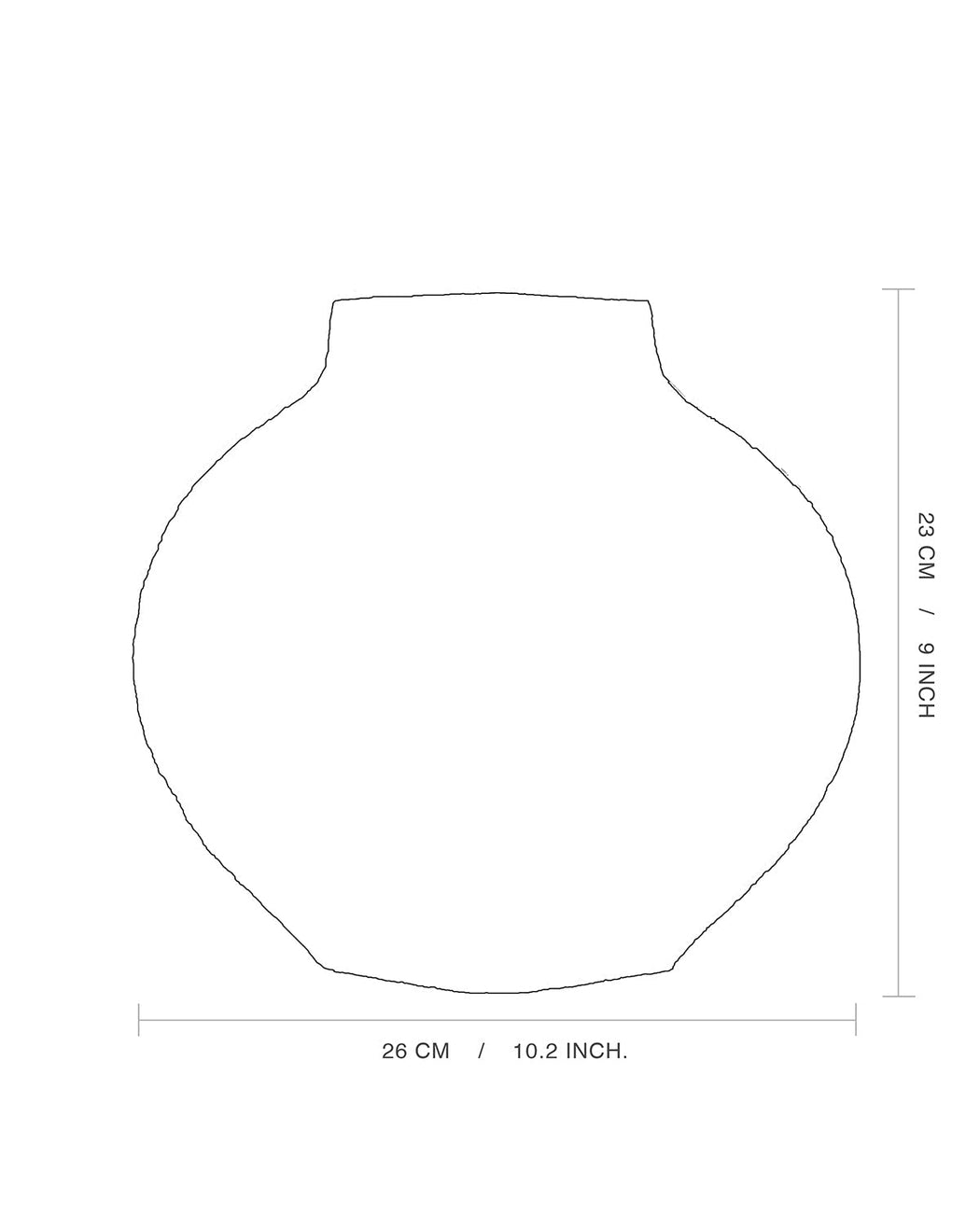 Lune Vase "Camelia"