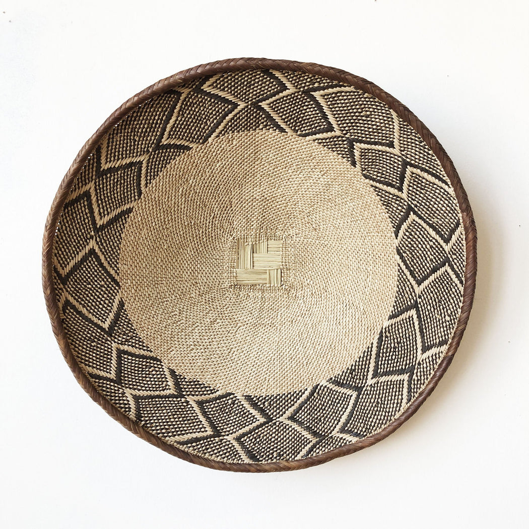 Binga Baskets in Brown & Beige