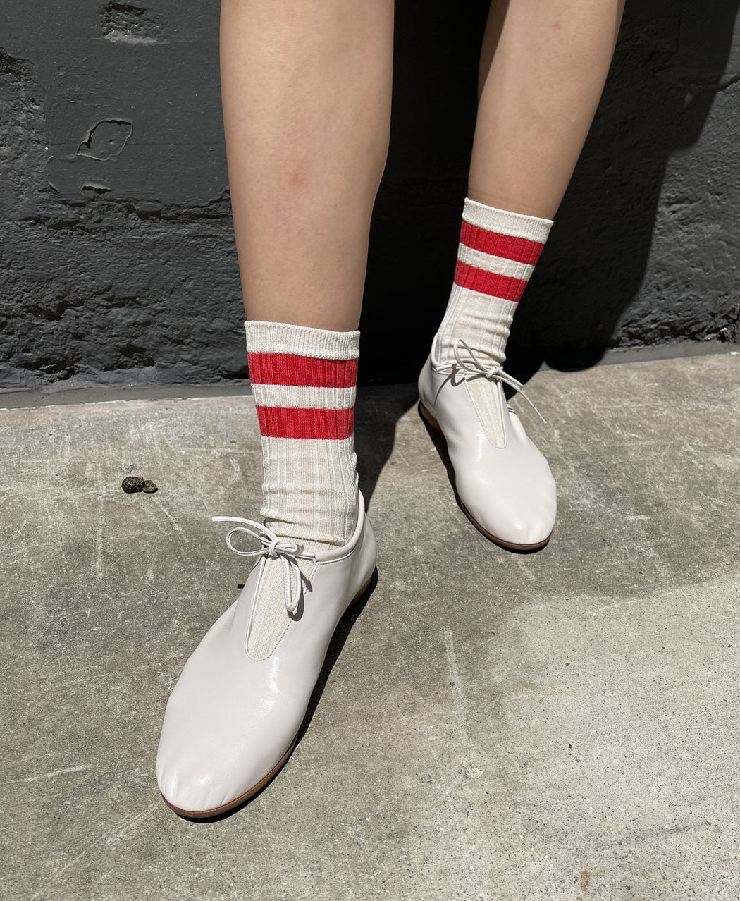 Her Varsity Socks