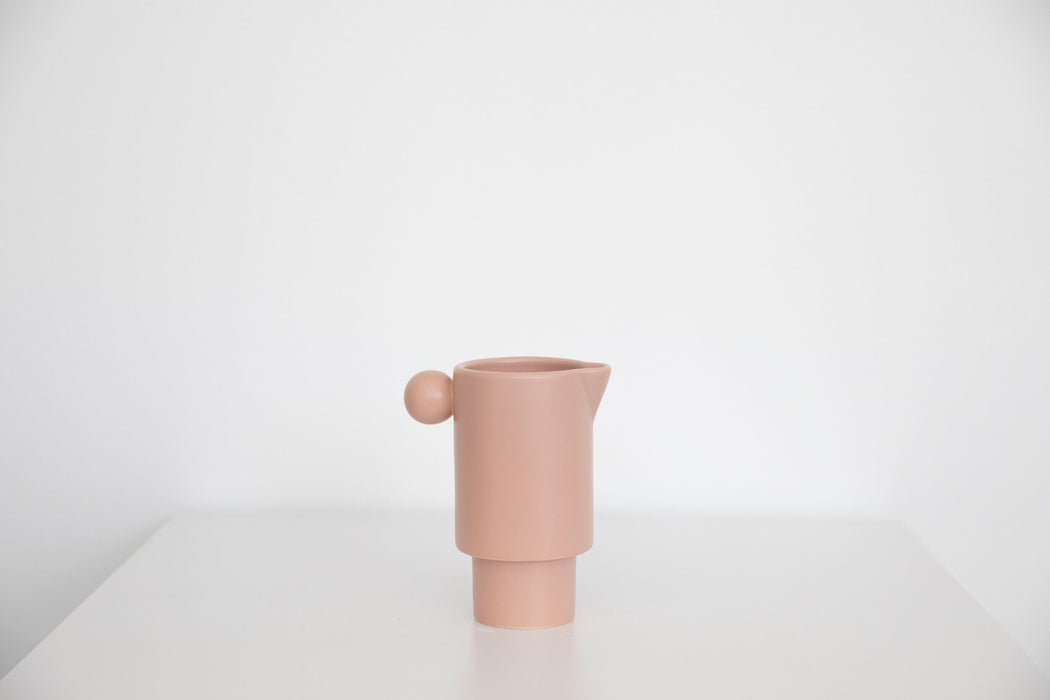 Inka Milk Jug in Rose