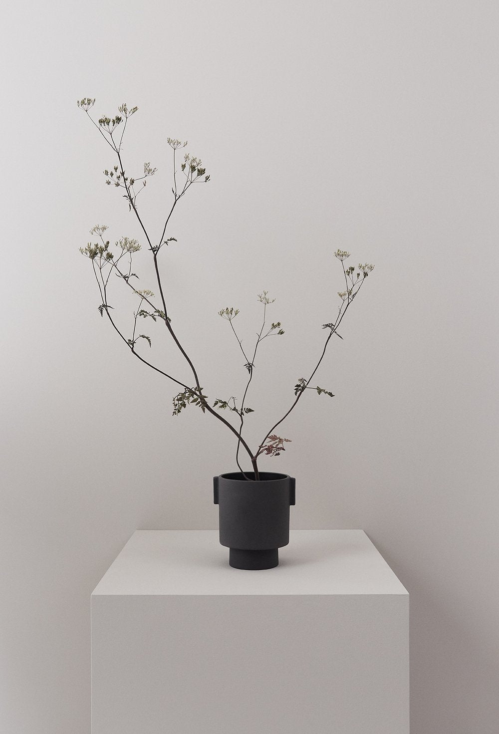 Medium Inka Kana Pot in Charcoal