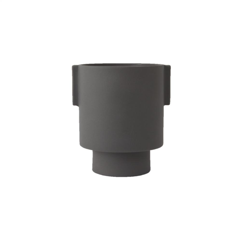 Medium Inka Kana Pot in Charcoal