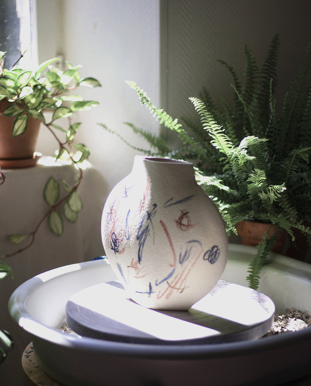 Lune Vase "Abstract N°1"