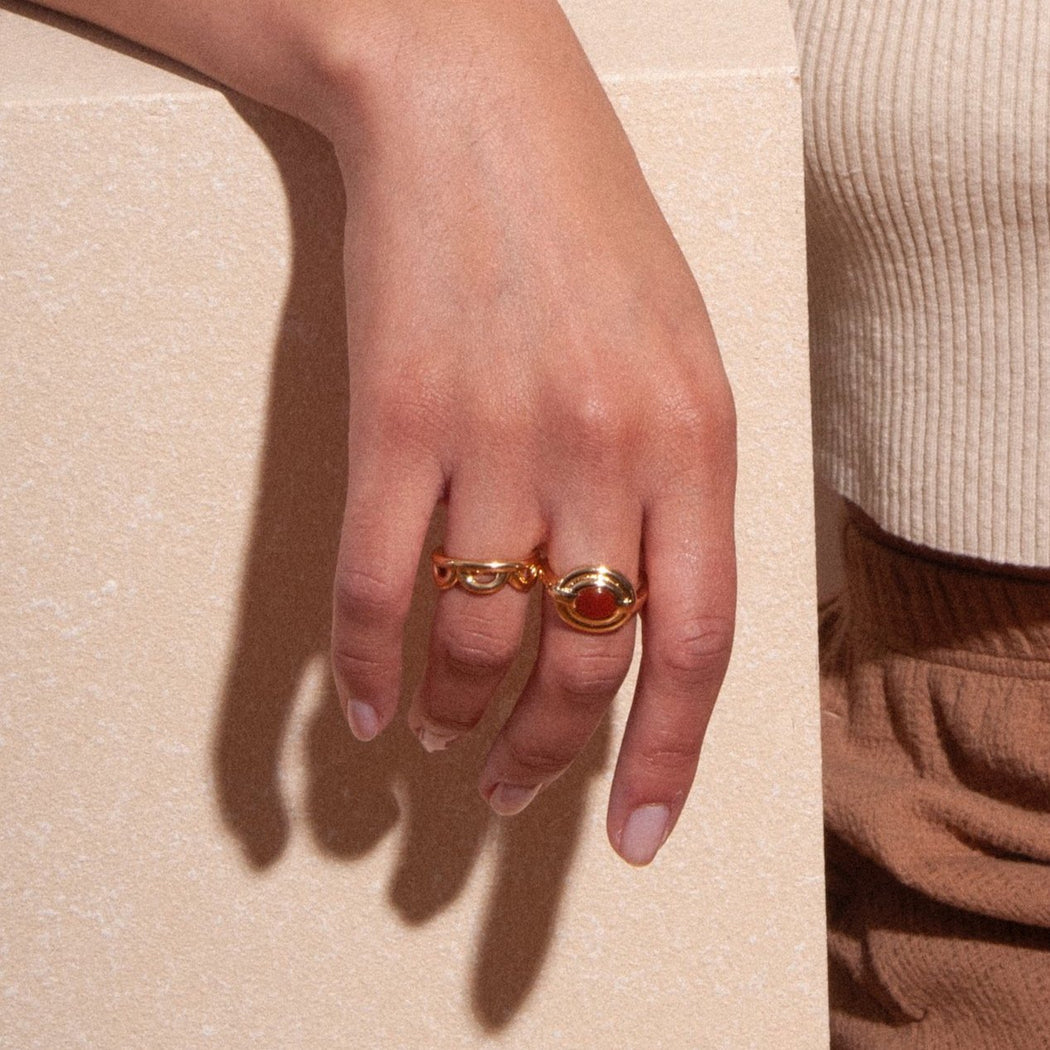 Scalloped Ring