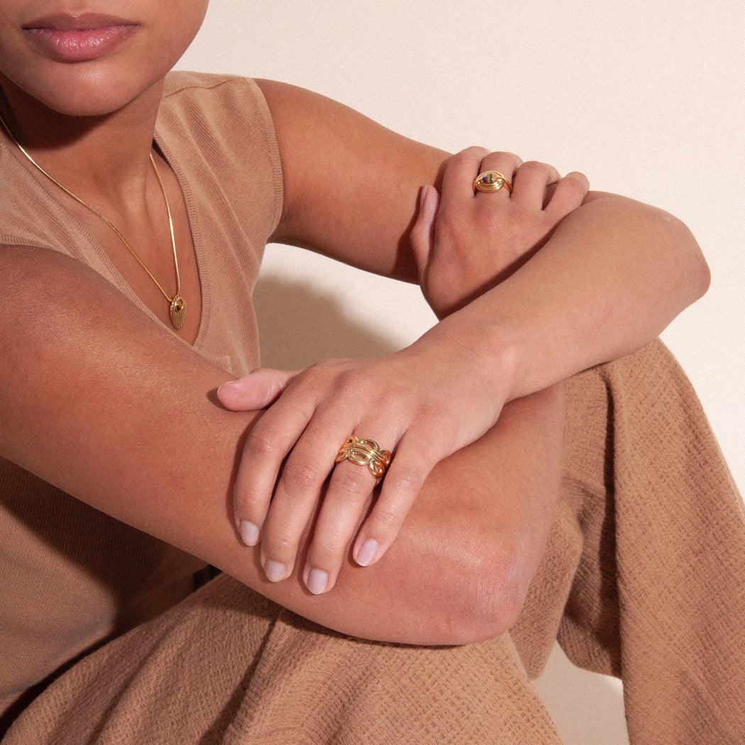 Scalloped Ring