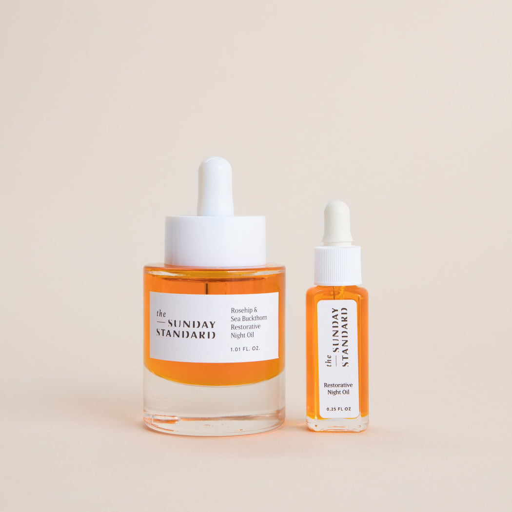 Travel Size Restorative Night Oil with Rosehip & Sea Buckthorn