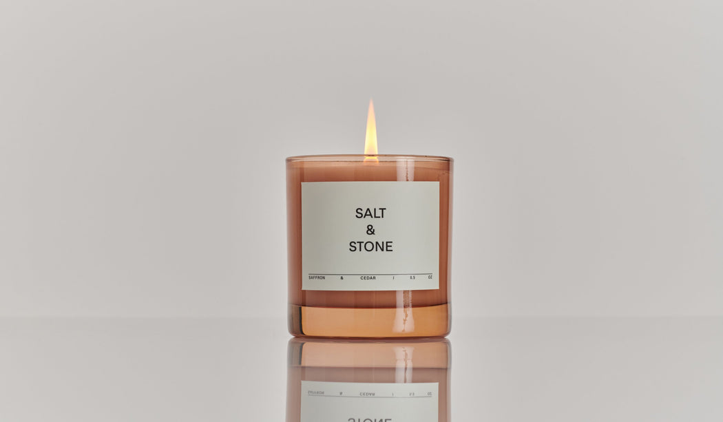 Saffron & Cedar Candle