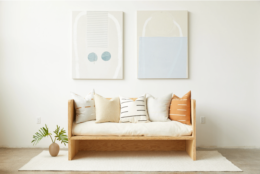 K'un Pillow in Canvas