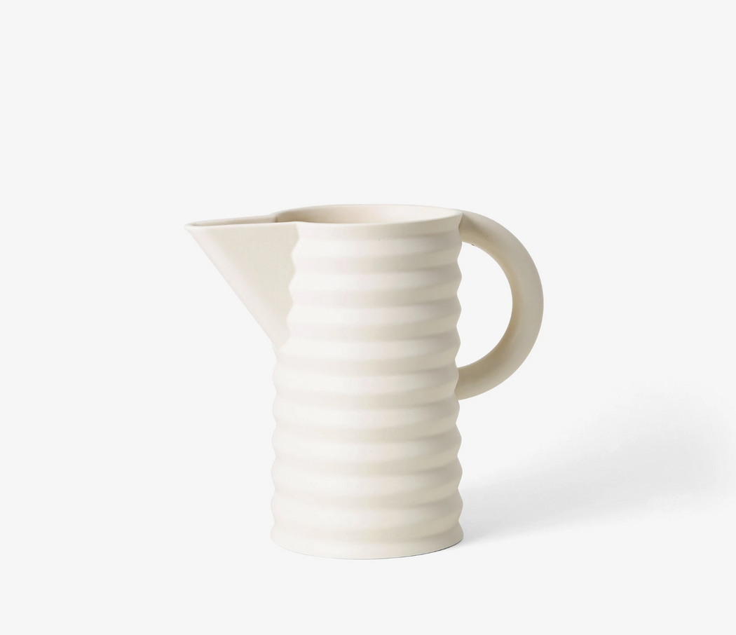 Pleated Pitcher