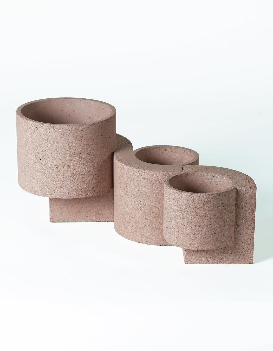 Small Platform Planter in Coral
