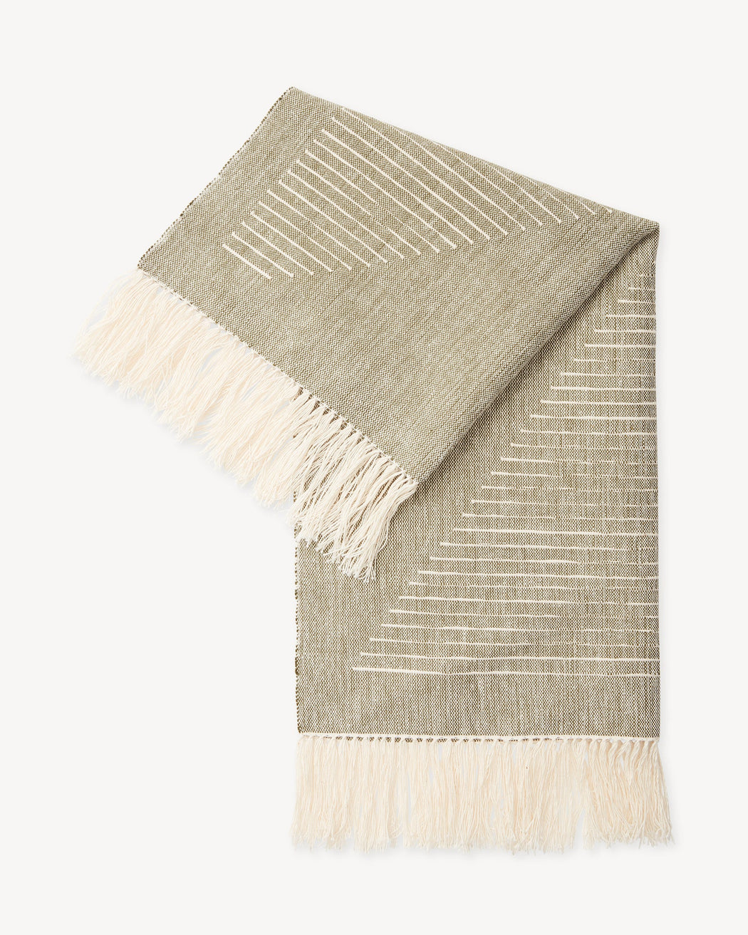 Triangle Towel in Moss