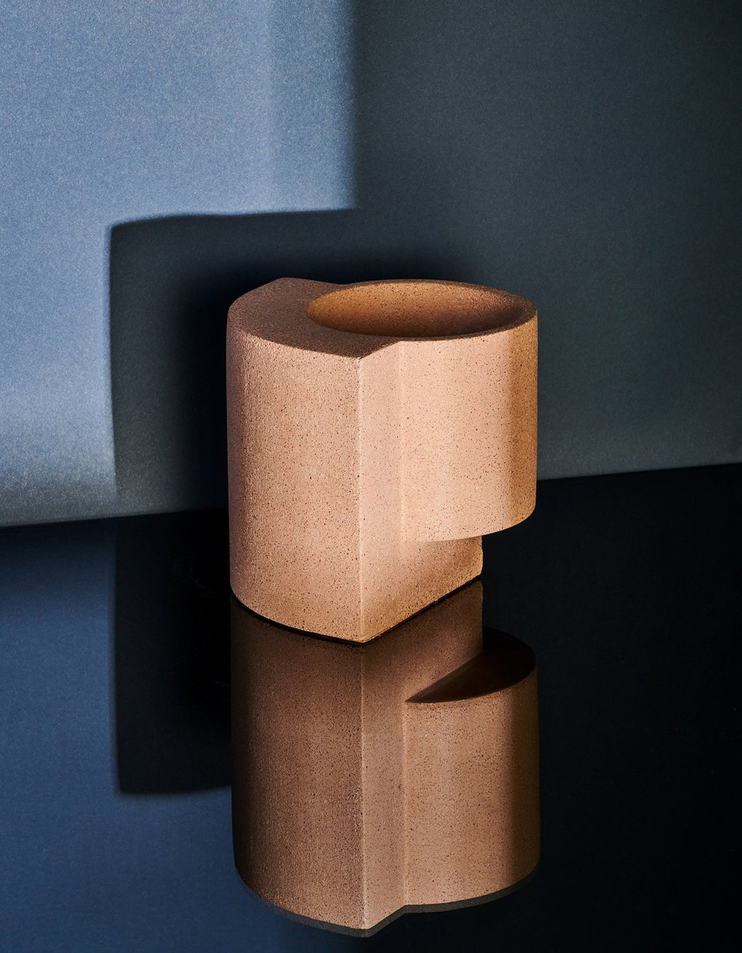 Small Platform Planter in Coral