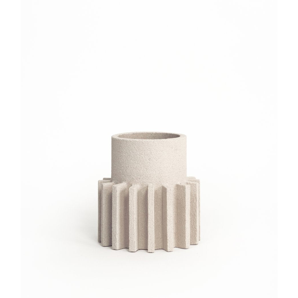 Vase Mille-Pattes in Blanc