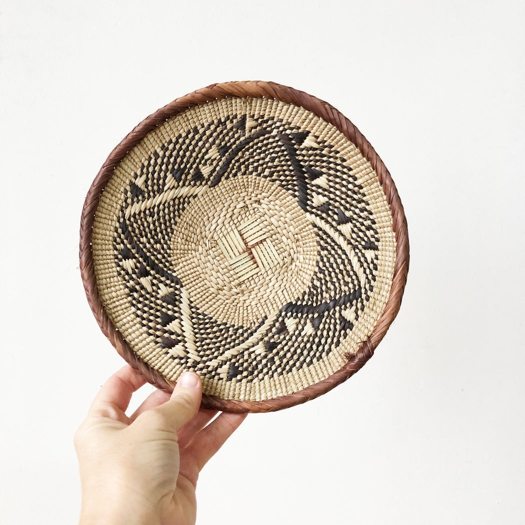 Binga Baskets in Brown & Beige