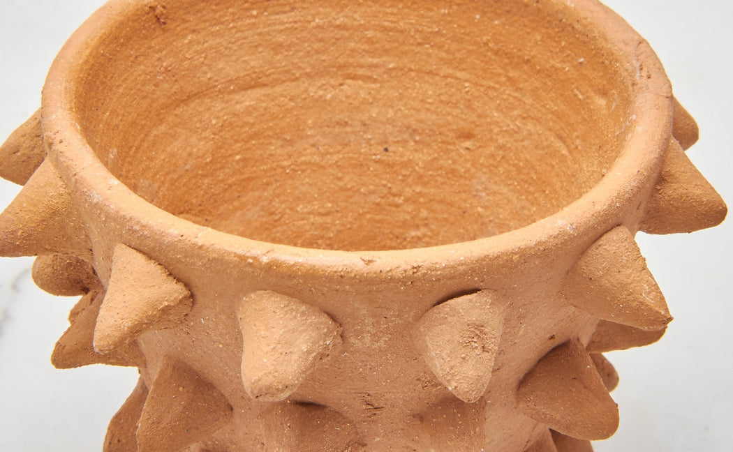Spiked Terracotta Copita
