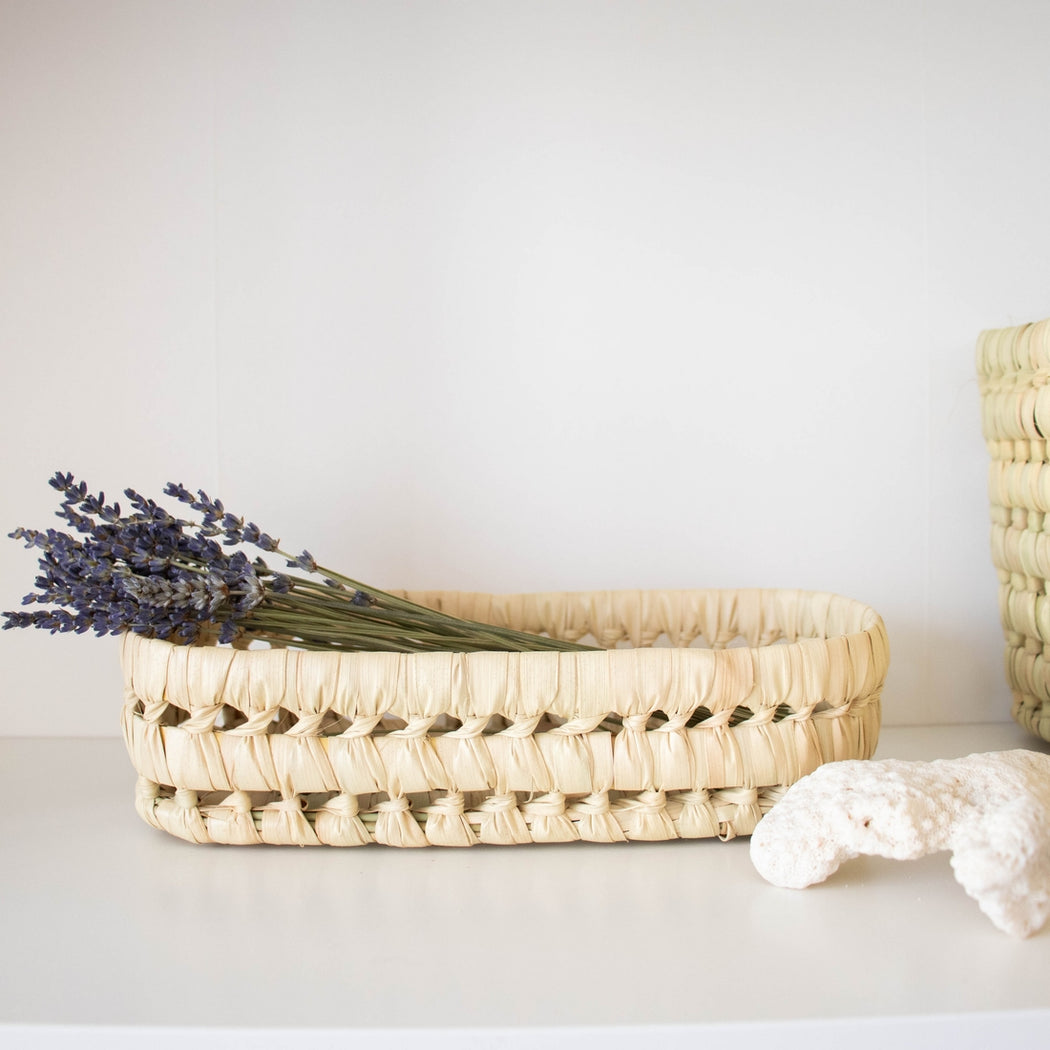 Open Weave Storage Baskets