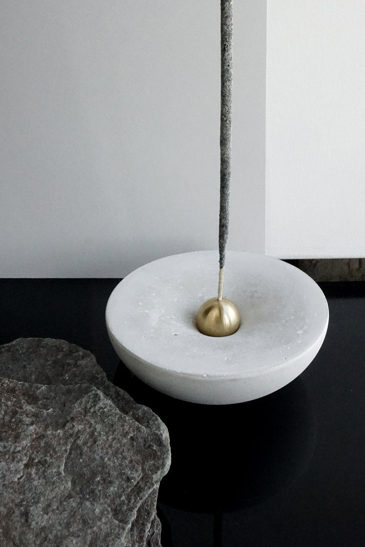 Vorta Candlestick + Incense Holder