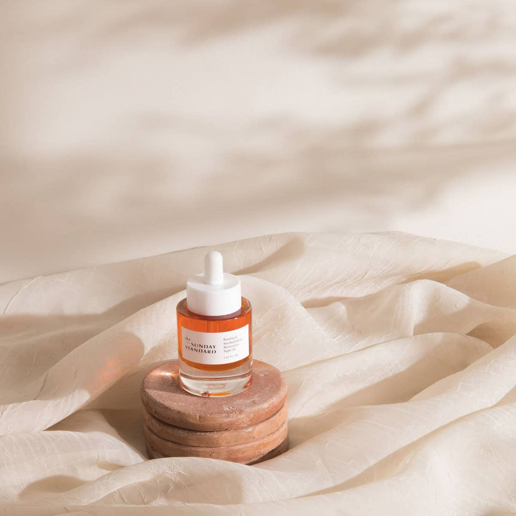 Travel Size Restorative Night Oil with Rosehip & Sea Buckthorn