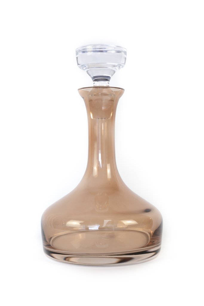 Vogue Decanter in Amber Smoke