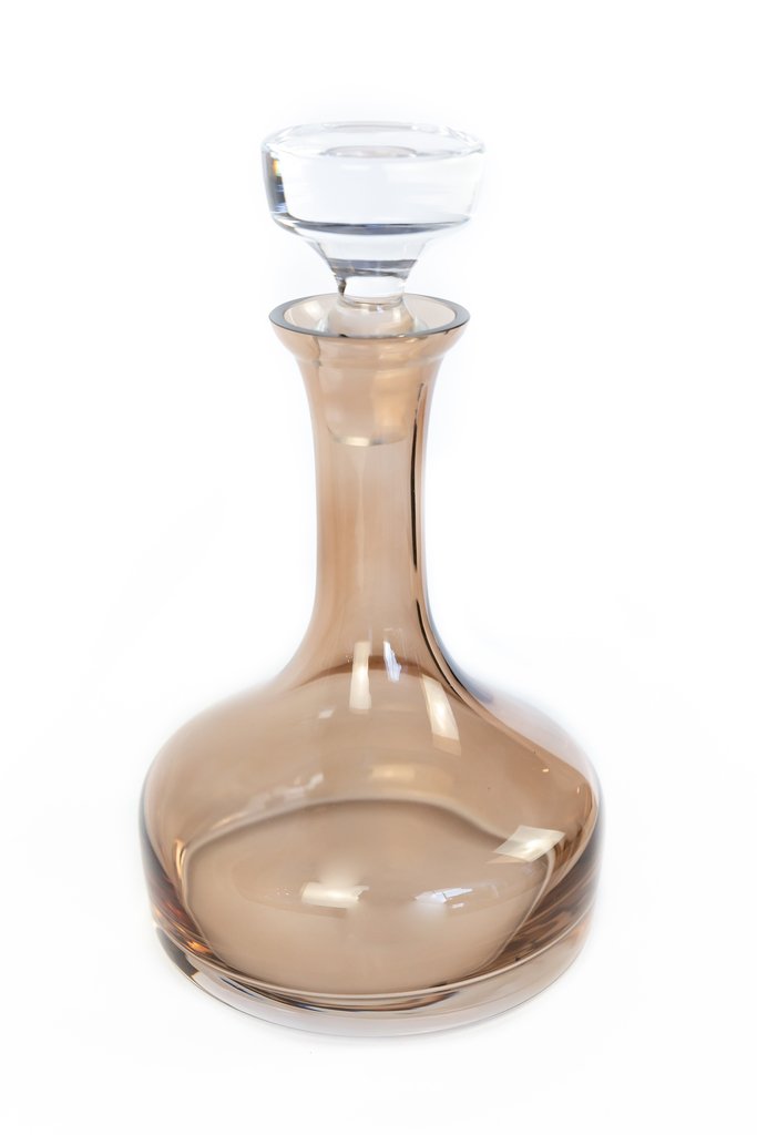 Vogue Decanter in Amber Smoke