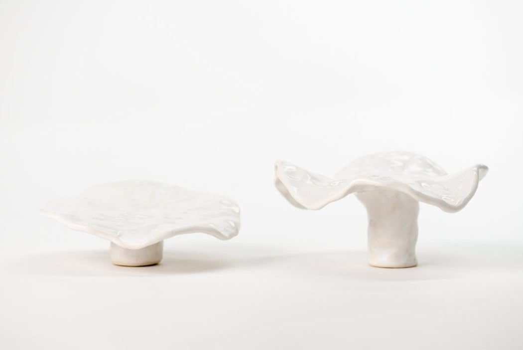 Organic Candlestick Holders