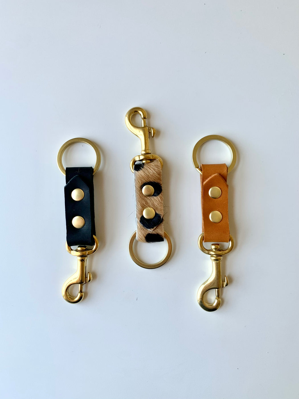 Handcrafted Leather Keychain