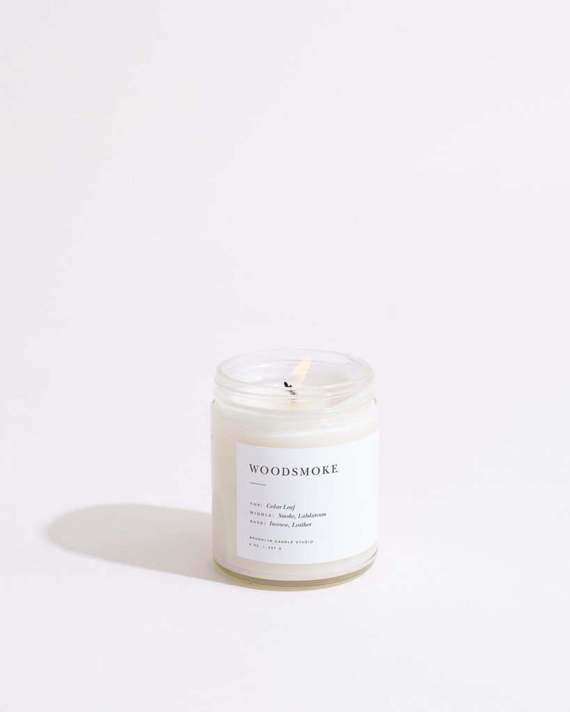 Woodsmoke Minimalist Candle