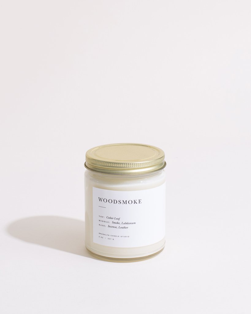 Woodsmoke Minimalist Candle
