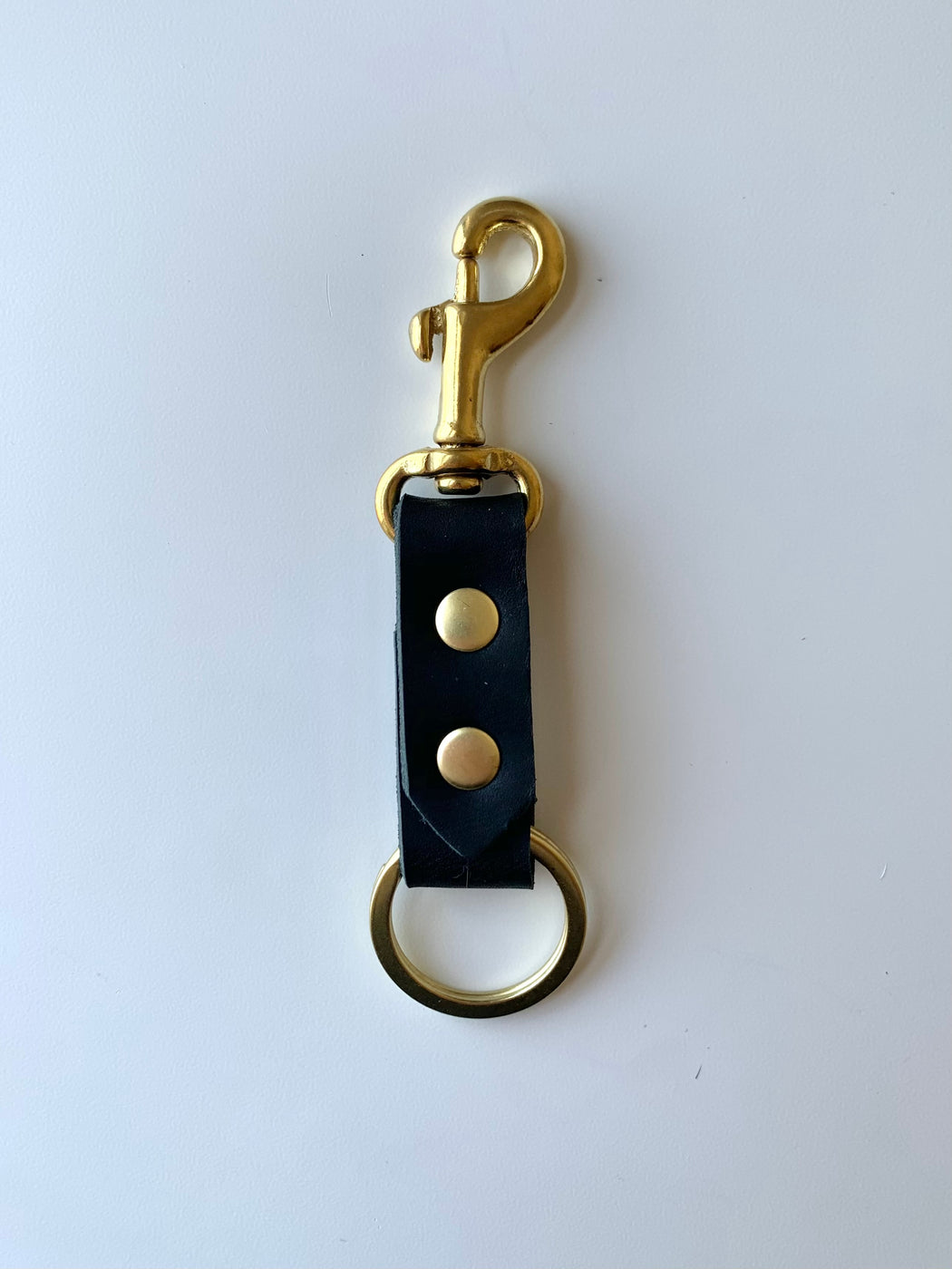 Handcrafted Leather Keychain