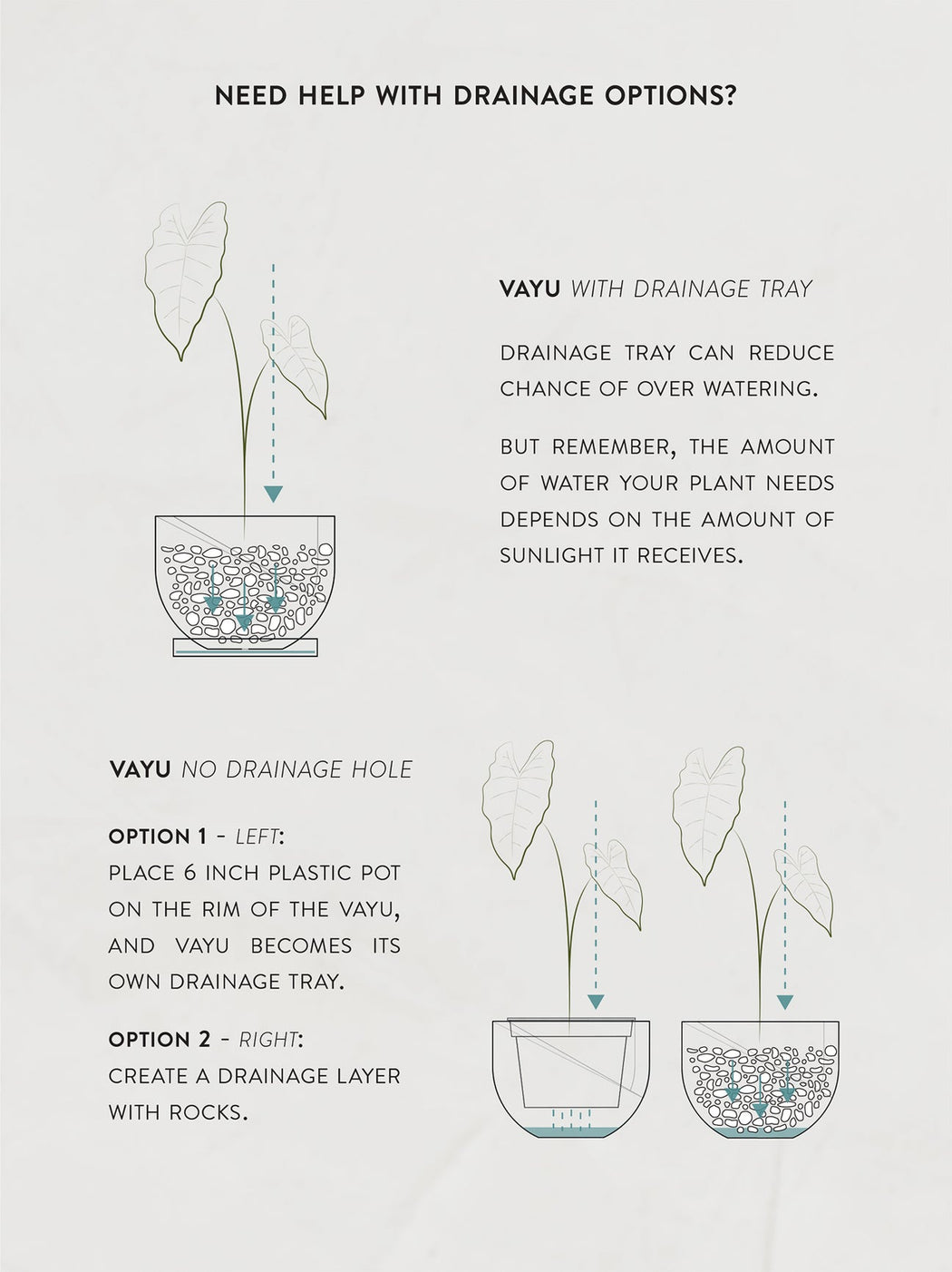 Vayu Planter in Blush