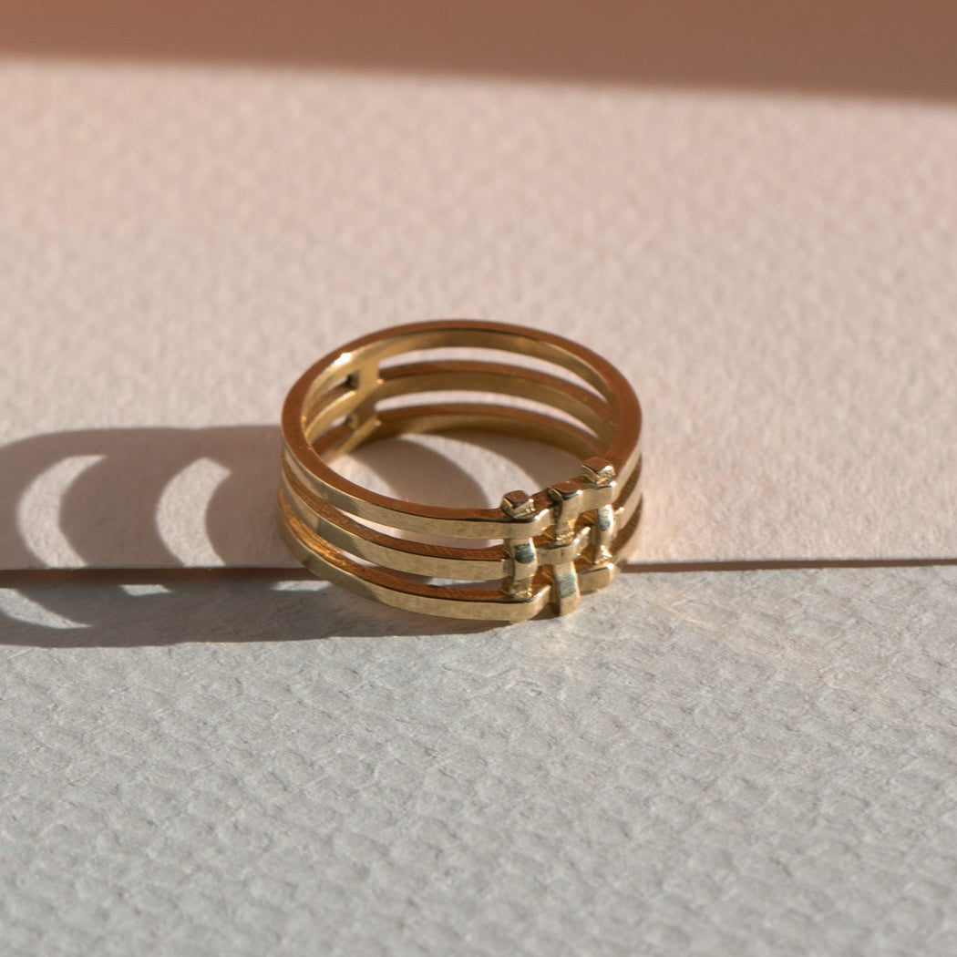 Crosshatch Ring